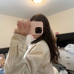 Brandy Melville Women's Cream Jacket